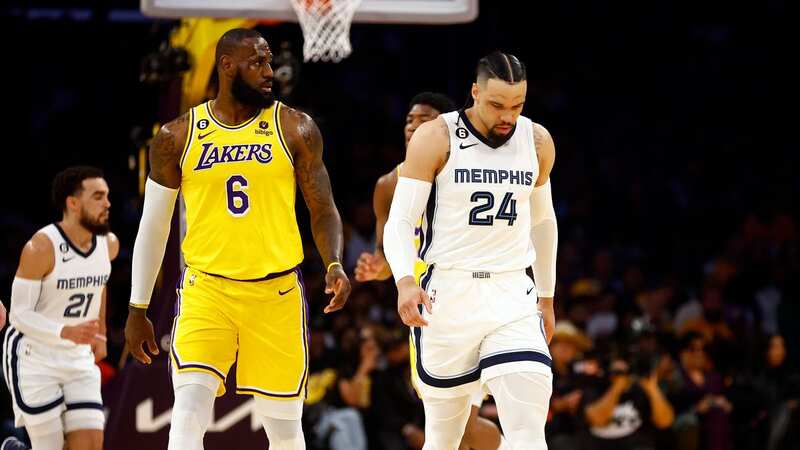 Dillon Brooks and the Memphis Grizzlies are now 3-1 down in their NBA Playoff series with the LA Lakers (Image: Ronald Martinez/Getty Images)