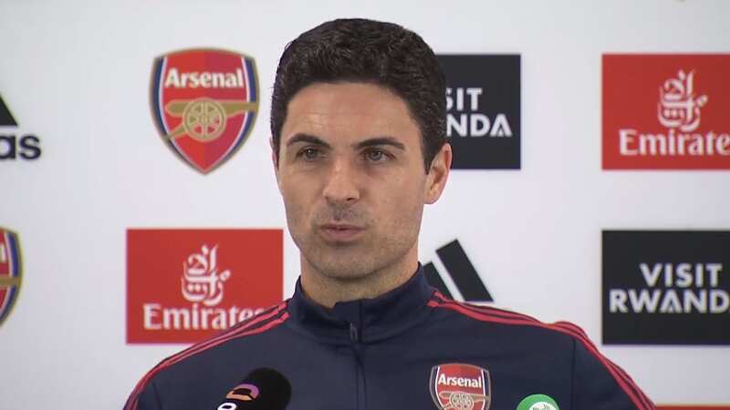 Mikel Arteta wants his Arsenal players to "enjoy" the title race... but that