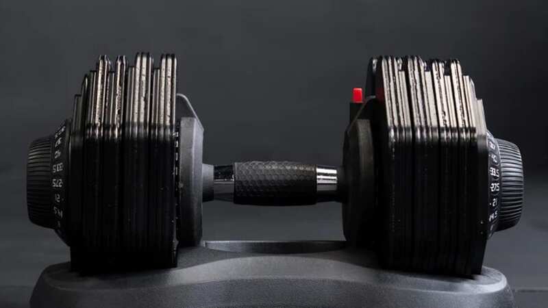 MuscleSquad Quick Select Adjustable Dumbbell is the future of home training