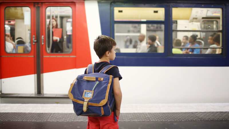 People were divided when asked if the youngster should travel alone (stock photo) (Image: Getty Images)