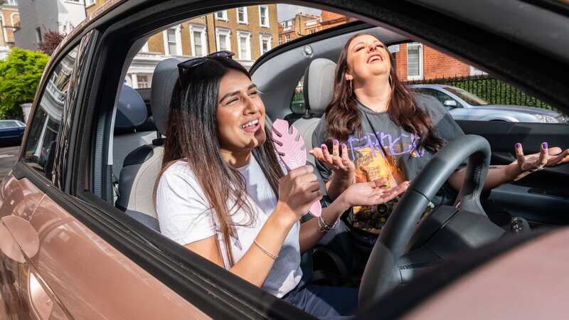 Over three-quarters of drivers love to have a sing-along in the car (Image: Fiat)