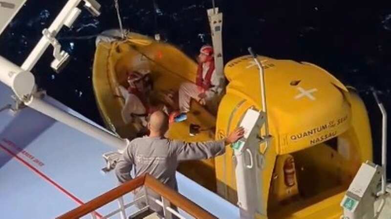 Passenger shares chilling moment man fell overboard on cruise as he disappears