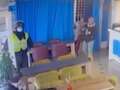 Moment man gunned down in cafe with police hunting Brits over public execution