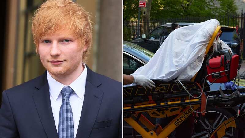 Woman accusing Ed Sheeran of copyright collapses in court and is stretchered out