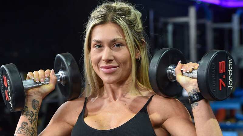 Mel Wilkinson quit her law degree to become a full-time body builder (Image: Emma Trimble / SWNS)