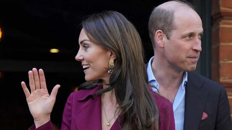 Prince William and Kate leaving the Rectory in Birmingham last week (Image: POOL/AFP via Getty Images)