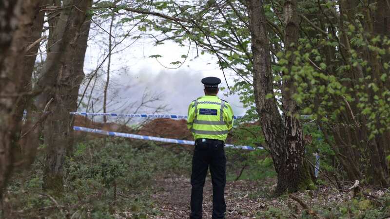 Specialist officers are at the scene off Coxmoor Road in Nottinghamshire being supported by scientists as a probe into the remains in launched (Image: Nottingham Post / BPM Media)