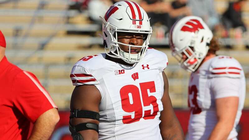 Keeanu Benton enjoyed a four-year career with the Wisconsin Badgers (Image: Getty Images)
