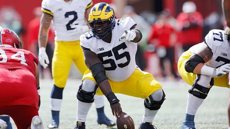Olusegun Oluwatimi collected a number of individual accolades after transferring to Michigan from Virginia ahead of the 2022 season (Image: Getty Images)