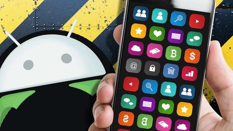 Android app warning (Image: GETTY)