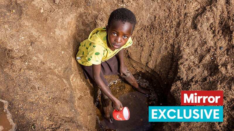 Kids risk their lives digging for water in Kenya