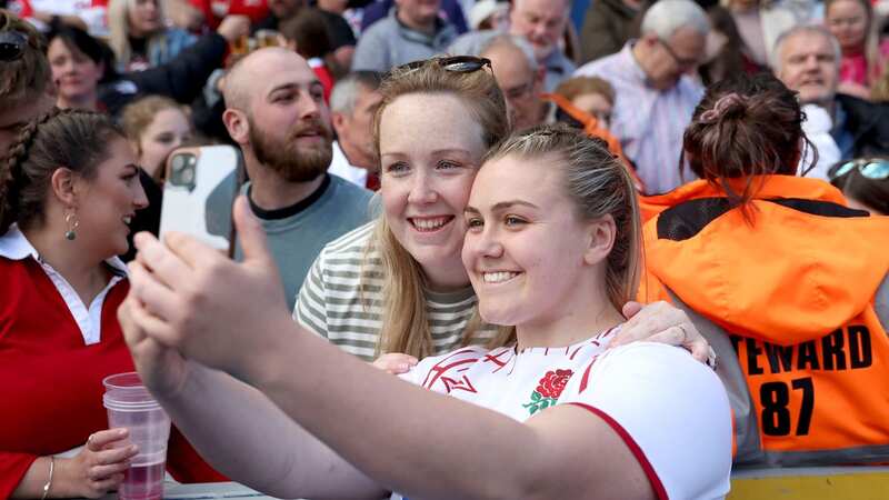 Mackenzie Carson will play in front of a world record crowd on Saturday at Twickenham (Image: Photo by Catherine Ivill - RFU/The RFU Collection via Getty Images)