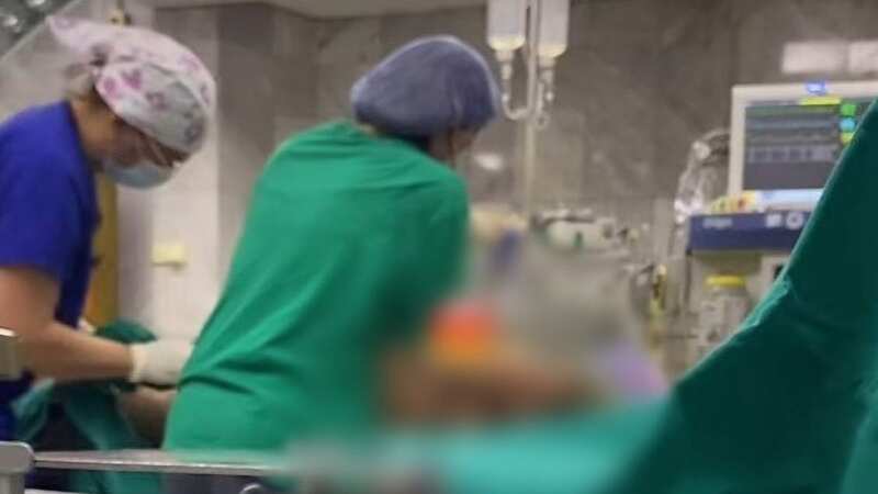 A nurse live-streamed a childbirth on TikTok (Image: Newsflash)