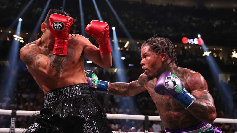 Gervonta Davis knocked Ryan Garcia down with a brutal body blow (Image: Getty Images)