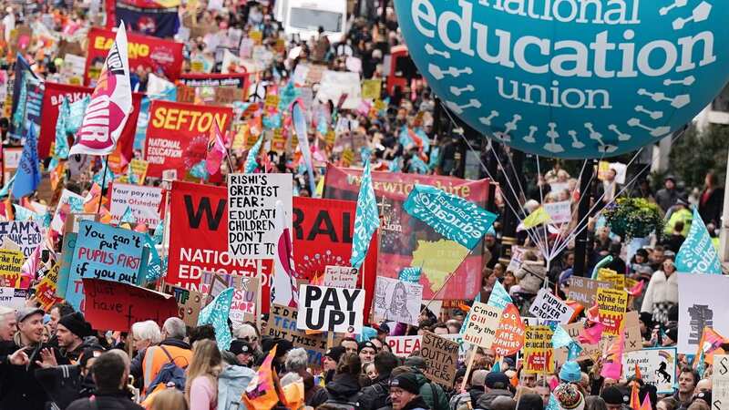 Members of the NEU have been taking part in a wave of strikes (Image: PA)