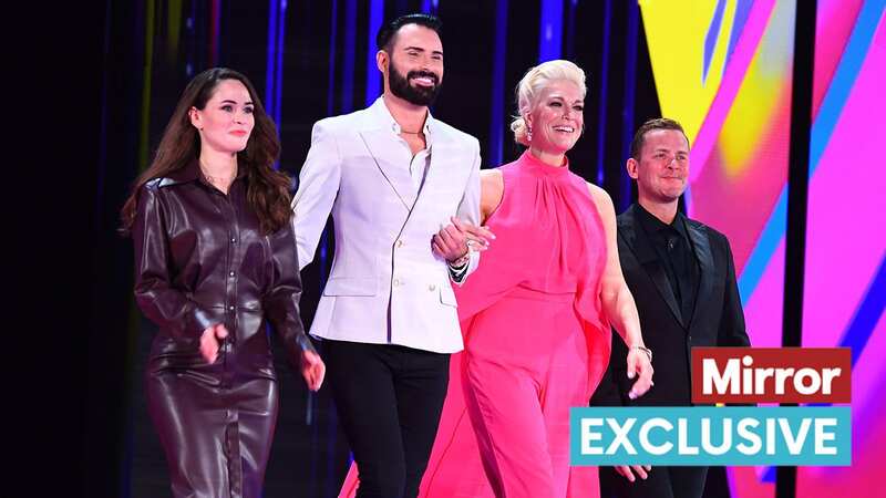 Eurovision presenters Julia Sanina, Rylan Clark, Hannah Waddingham and Scott Mills (Image: Andrew Teebay Liverpool Echo)