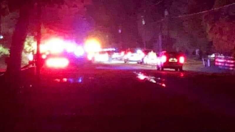 The search for the gunman is still underway