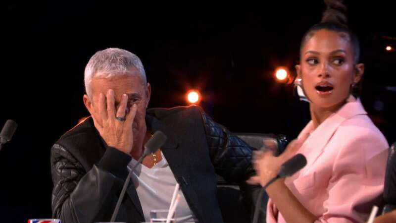 BGT judges horrified as act swallows sword and lifts up Amanda by his EYEBALLS