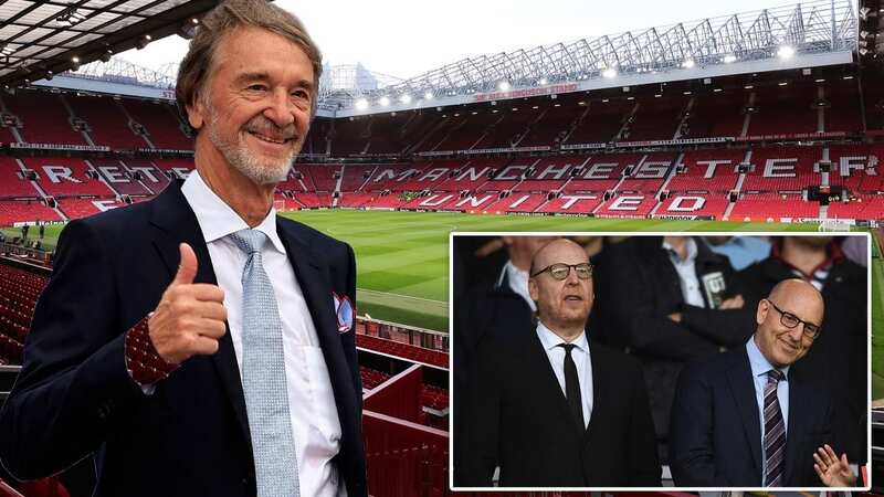 Sir Jim Ratcliffe looks to be in pole position to take over at Old Trafford (Image: Getty Images)