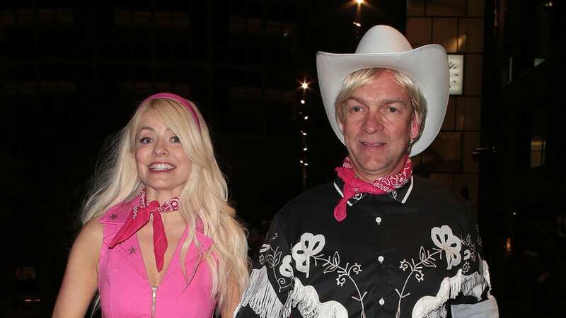 Holly Willoughby and Emma Bunton don fancy dress for Keith Lemon