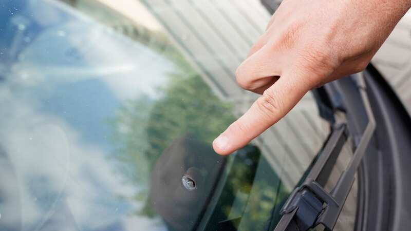 A cracked windscreen could lead to three penalty points and a fine of up to £2,500 (Image: Getty Images/iStockphoto)