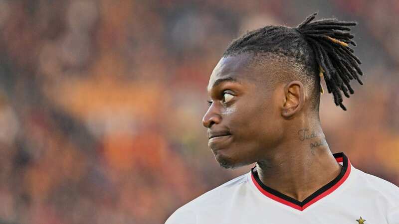 Rafael Leao is said to be closing in on a new deal with Milan (Image: AFP via Getty Images)