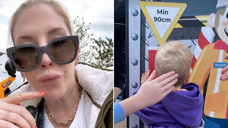 Katherine Ryan fumes as theme park staff refuse her son, two, entry on ride