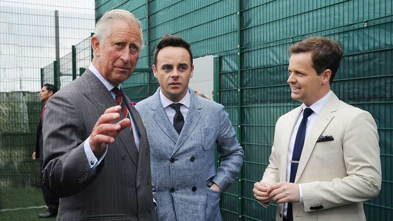 King Charles with Ant and Dec (Image: South Wales Echo)