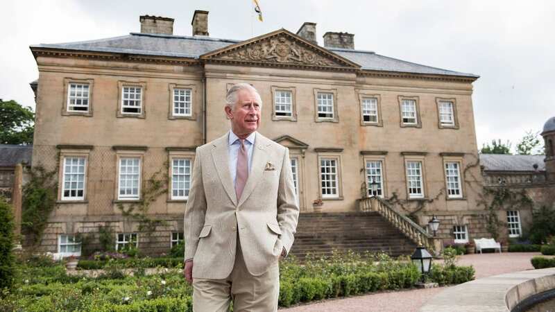 King Charles outside Dumfries House in Scotland (Image: PA)