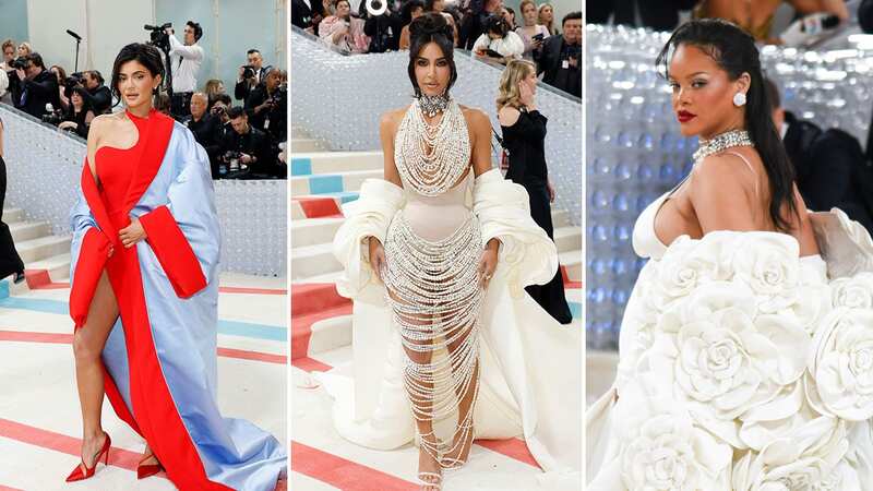 Met Gala 2023 - Rihanna and Kim Kardashian lead the red carpet glamour