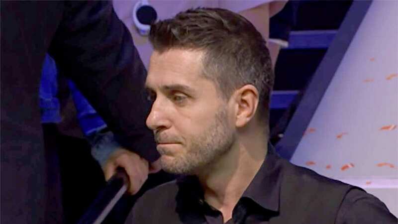 Mark Selby sent a message of support to his wife after the World Snooker Championship final (Image: BBC)