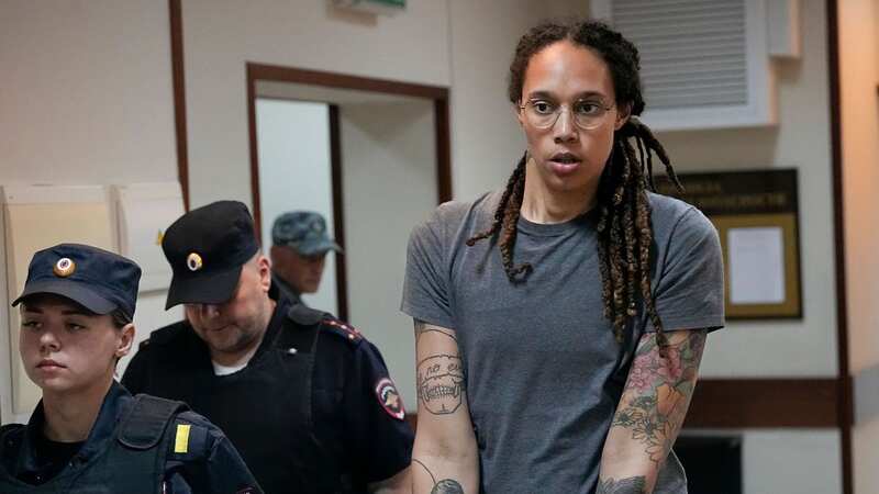Brittney was jailed in 2022 (Image: Alexander Zemlianichenko/AP/REX/Shutterstock)