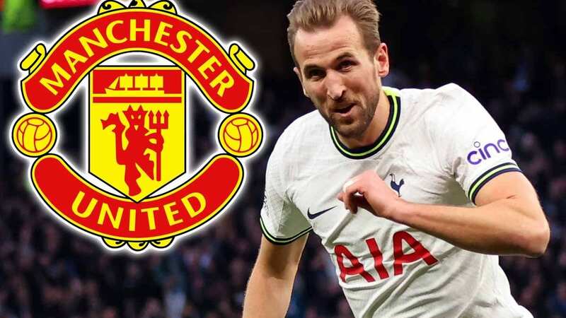 Harry Kane has been linked with a move to Manchester United (Image: Getty Images)