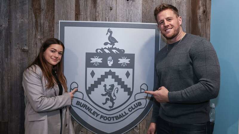 JJ and Kealia Watt formally announced their investment in Burnley on Monday