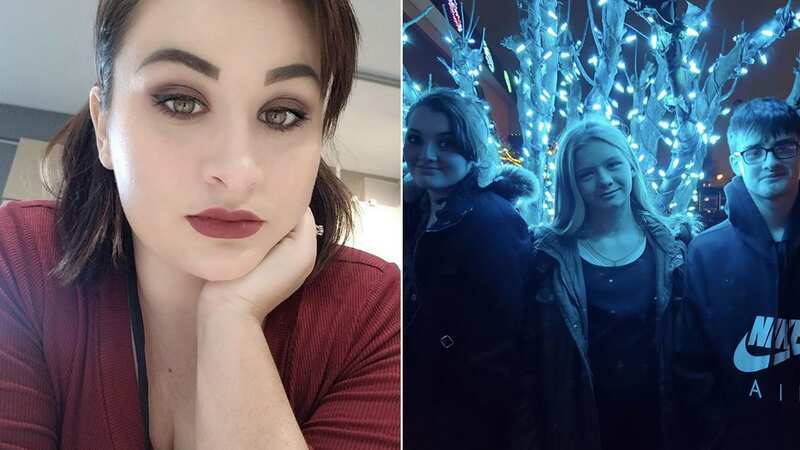 Holly Guess (left) Rylee Elizabeth Allen, Michael James Mayo and Tiffany Dore Guess (right)