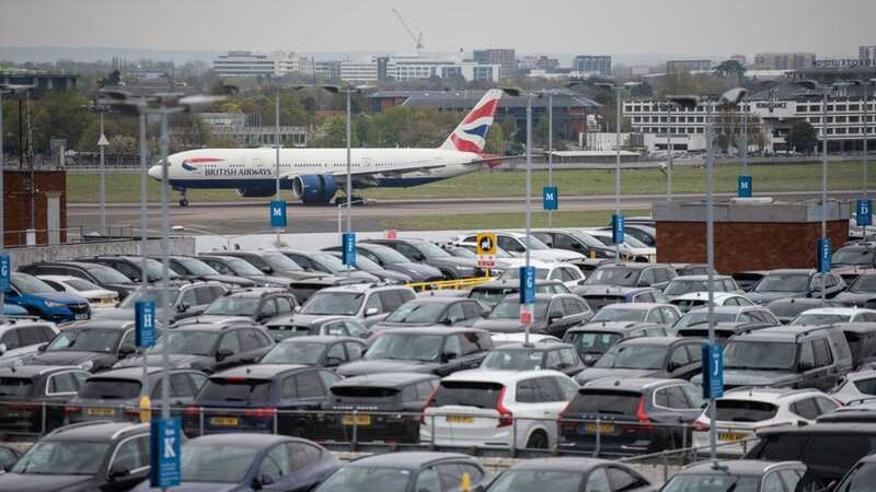 Several UK airports have some free parking provisions (Image: Bloomberg via Getty Images)