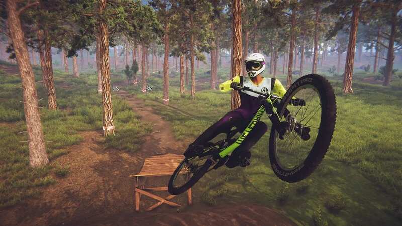 Descenders is one of two racing games available as part of the PS Plus Essential May 2023 lineup (Image: No More Robots)