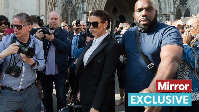 Rebekah Vardy outside the High Court during the Wagatha Christie trial (Image: Anadolu Agency via Getty Images)