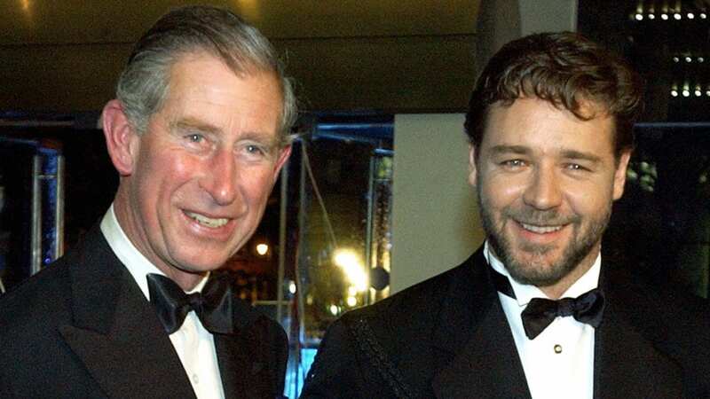 Russell Crowe gives controversial Charles opinion and says he calls Harry 