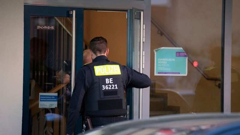 Two young girls have been wounded in a knife attack at a school in Berlin (Image: AP)