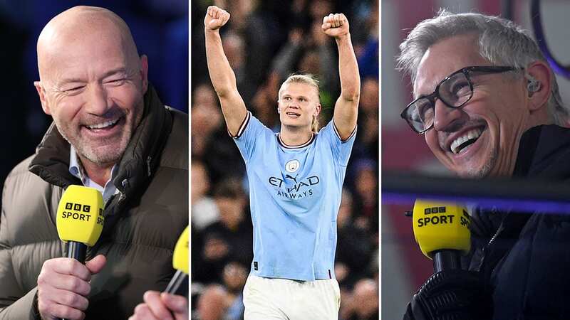 Shearer responds to Lineker mocking him as Haaland breaks his record