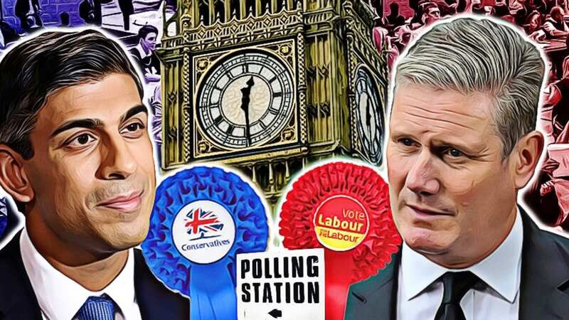 Keir Starmer and Rishi Sunak face a major test at the local elections on May 4. Graphic by Dean Noroozi