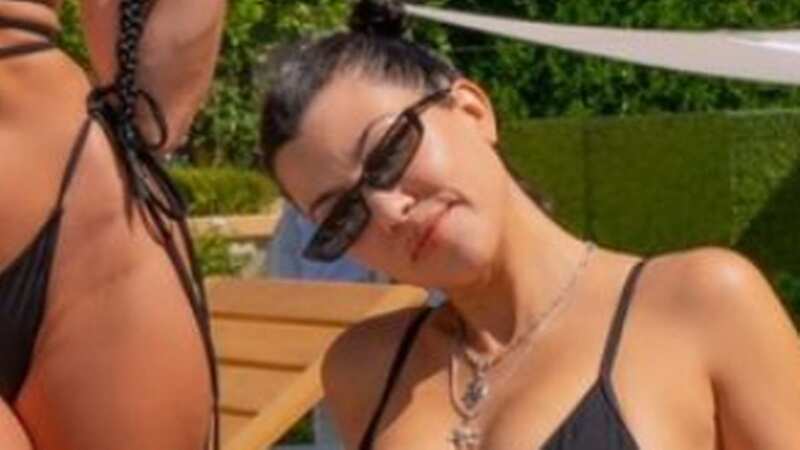 Kourtney Kardashian comments on her "IVF body" in unedited bikini snap