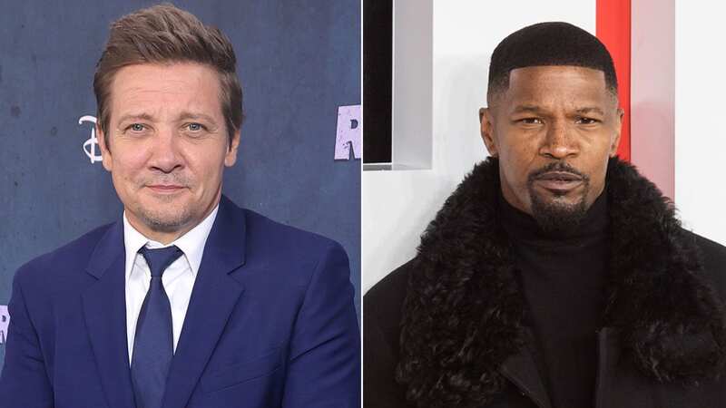 Jeremy Renner was one of the many celebs to wish Jamie Foxx well following his medical incident (Image: Getty)