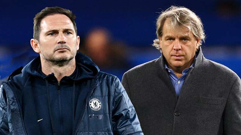 Todd Boehly holds his hands up after Frank Lampard’s scathing Chelsea assessment