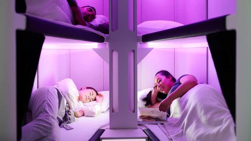 The beds will be able to sleep up to six travellers (Image: AIR NEW ZEALAND)