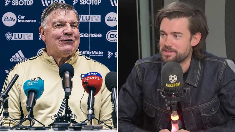 Jack Whitehall has opened up on a chat with new Leeds boss Sam Allardyce (Image: Getty Images/talkSPORT)