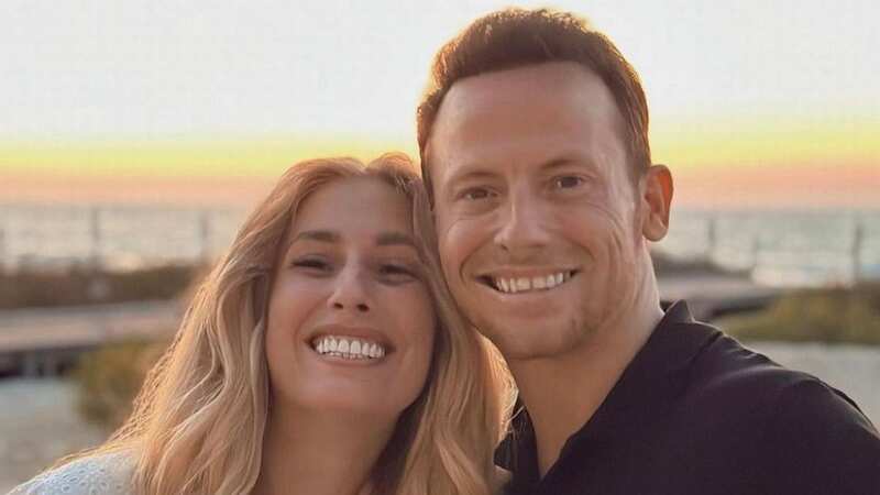 Joe Swash and wife Stacey Solomon missed his I