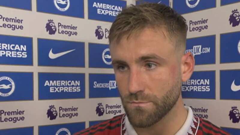 Luke Shaw points finger at Man Utd team-mates after dramatic Brighton defeat
