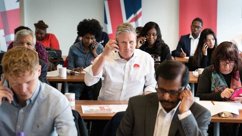 Buoyant Labour say the local election results show Keir Starmer is on course for No10 (Image: PA)